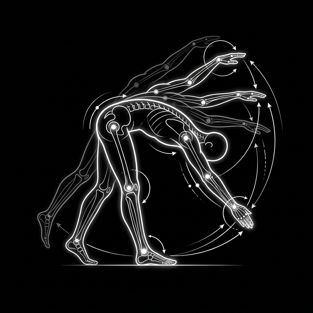 Vertebrae Line Art
